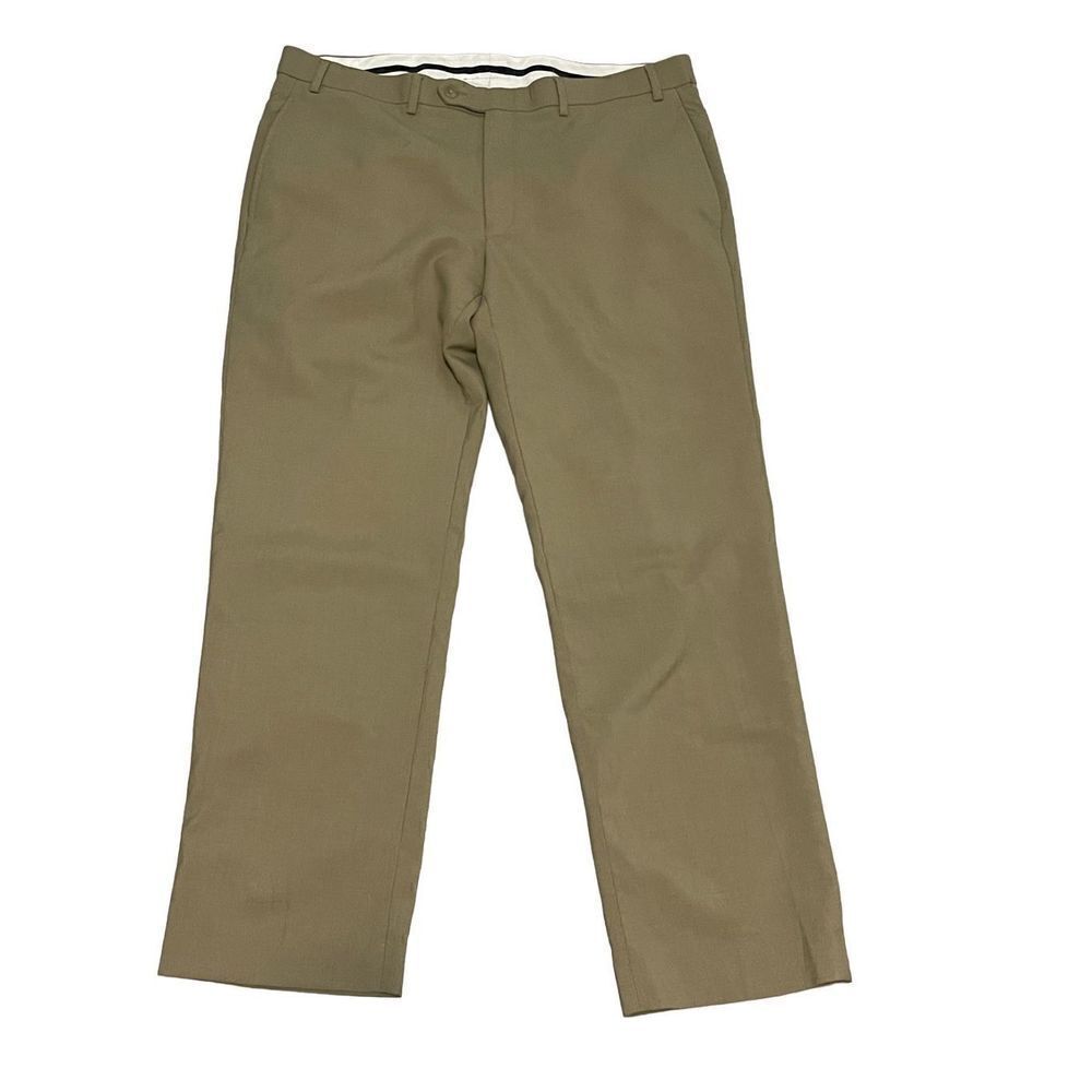 Lauren Ralph Lauren 100% Wool Total Comfort Men’s Khaki Dress Pants